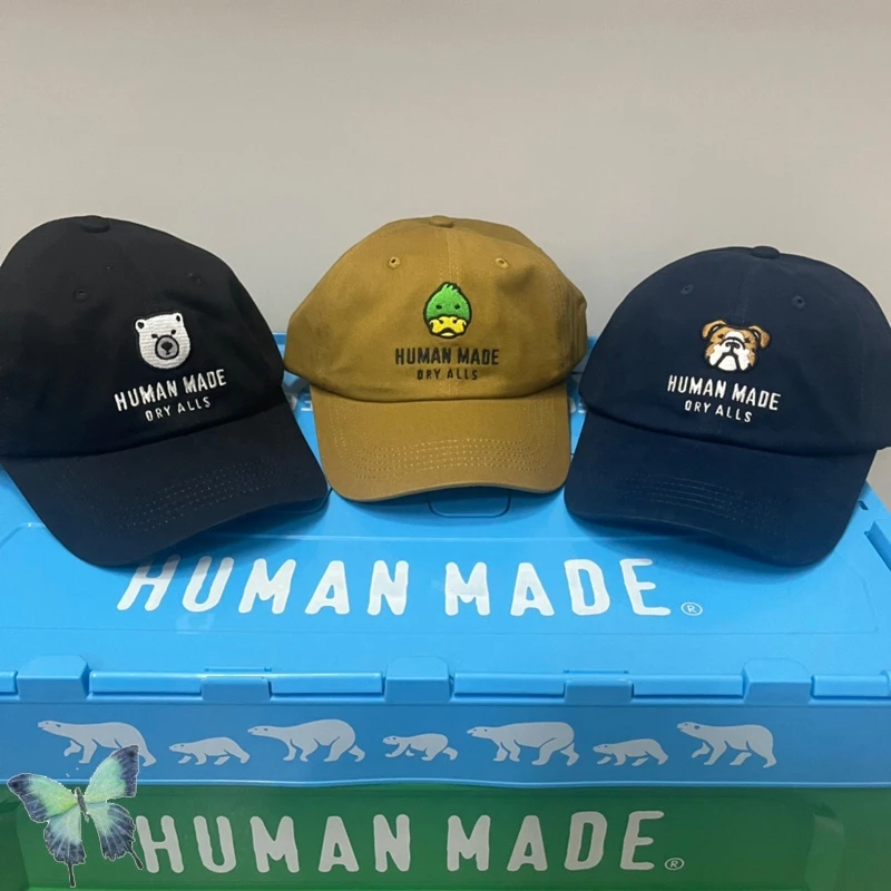 

Human Made T Shirt Baseball Caps Unisex Sun Protection Adjustable Human Made T-shirt