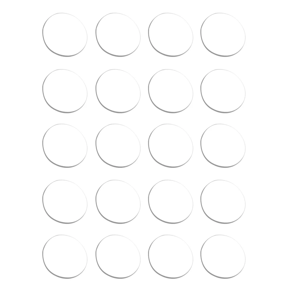 

Suction Cup Gasket Round Clear Bumper Table Bumpers Glass Rubber Spacer Tops Spacers