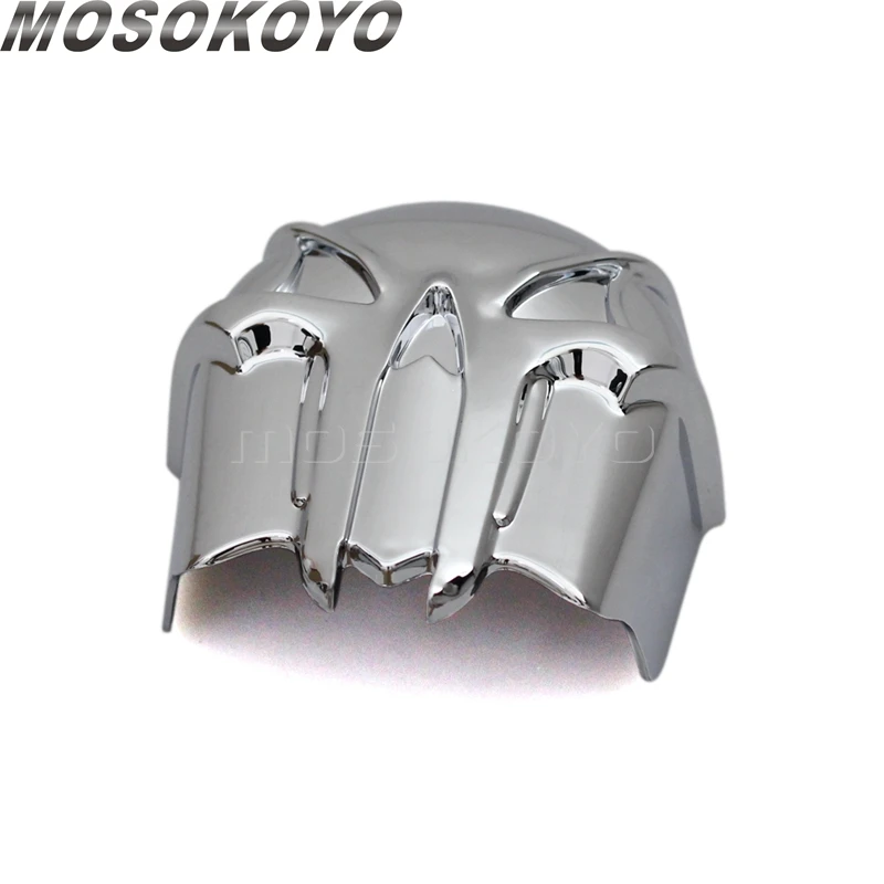 Чехол с изображением черепа и рога для Harley Softail Dyna Touring 92-13 стрит Боб Роуд король