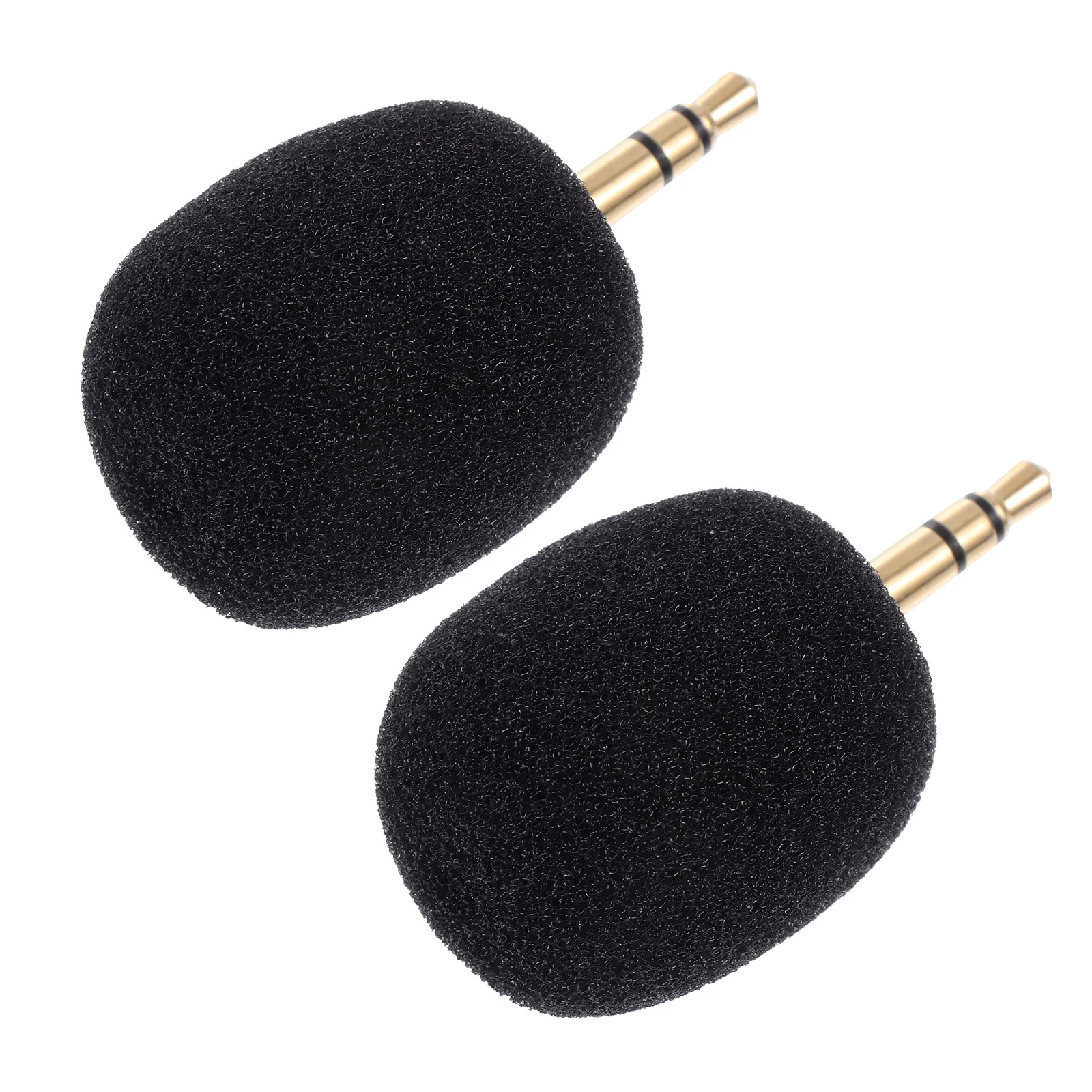 

2 Pcs Mini Direct Microphone Live Broadcast Recording Camera Wireless Telephone Singing