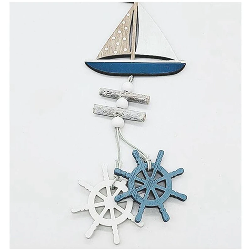 Деревянный кулон в морском стиле поделки с океанским ветром небольшой