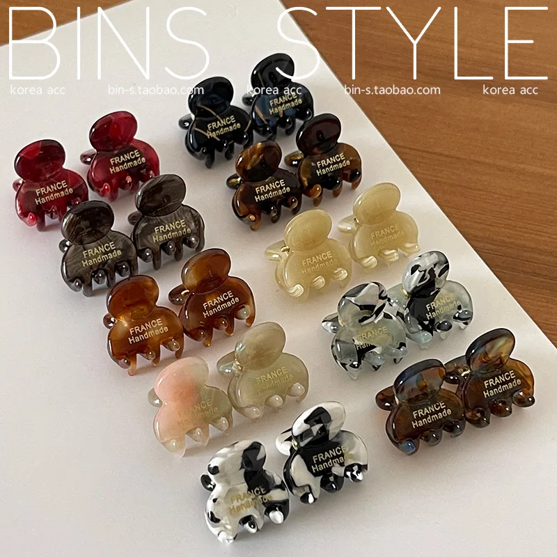

Fashion Small Hair Claws Korean Geometric Hair Clamp Grab Hair Styling Hair Clips for Women Girls Hairpin Hair Accessories New
