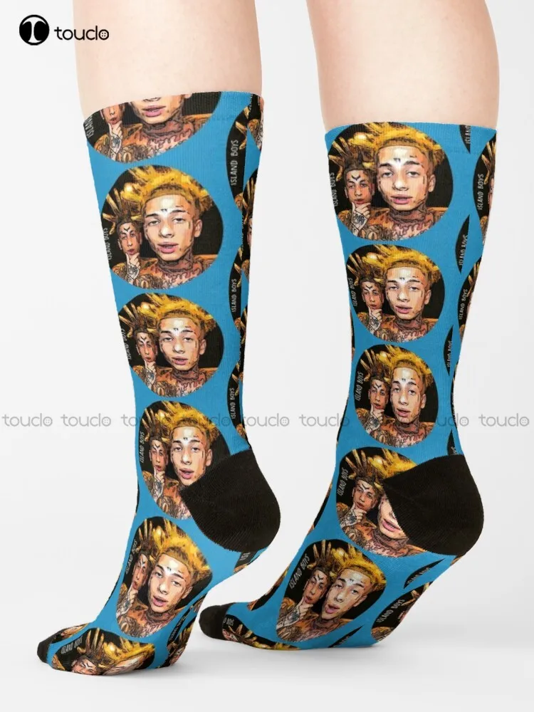 

Island Boys Socks Football Socks High Quality Cute Elegant Lovely Kawaii Cartoon Sweet Harajuku Cotton Creative Funny Socks Gift