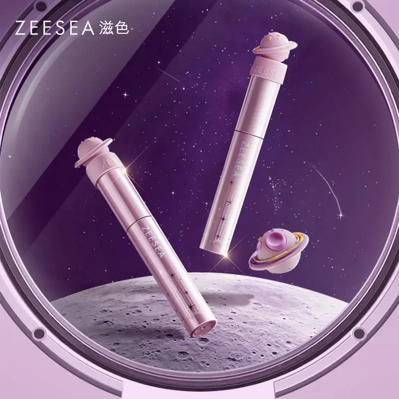 

ZEESEA Звездные приключения, глазурь для губ, блестящая жидкая Помада, долговечная антипригарная Помада