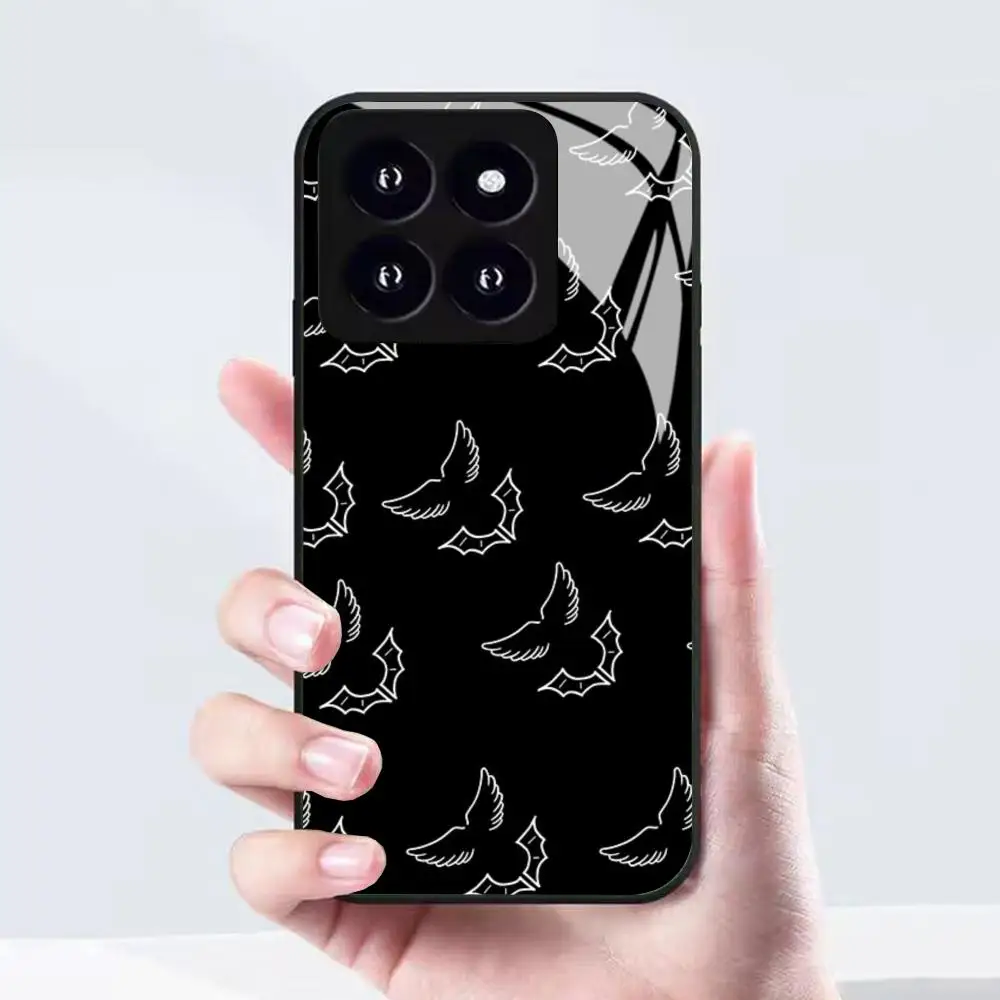 Модный чехол для телефона Duki R-rapper для Xiaomi 17 15 14 13 12 Mi 11 X T Ultra Pro Lite 5G, черный, стеклянный (art.: 3920db704e1b6) - 3920db704e1b6