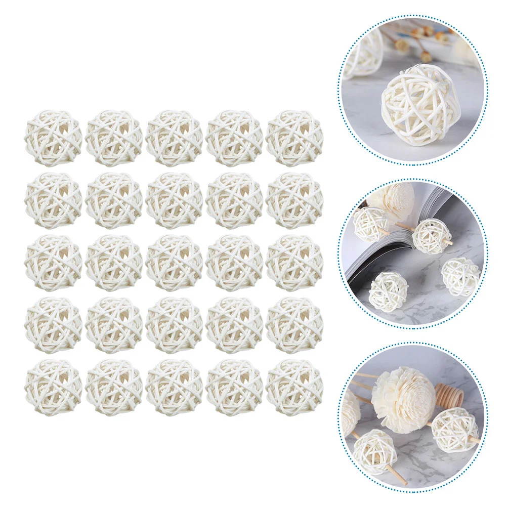 

Rattanball Aromatherapy Wicker Vase Fillers Decorative Christmas Decoration Wedding Twig Centerpiece Diy Spheres Sphere Natural