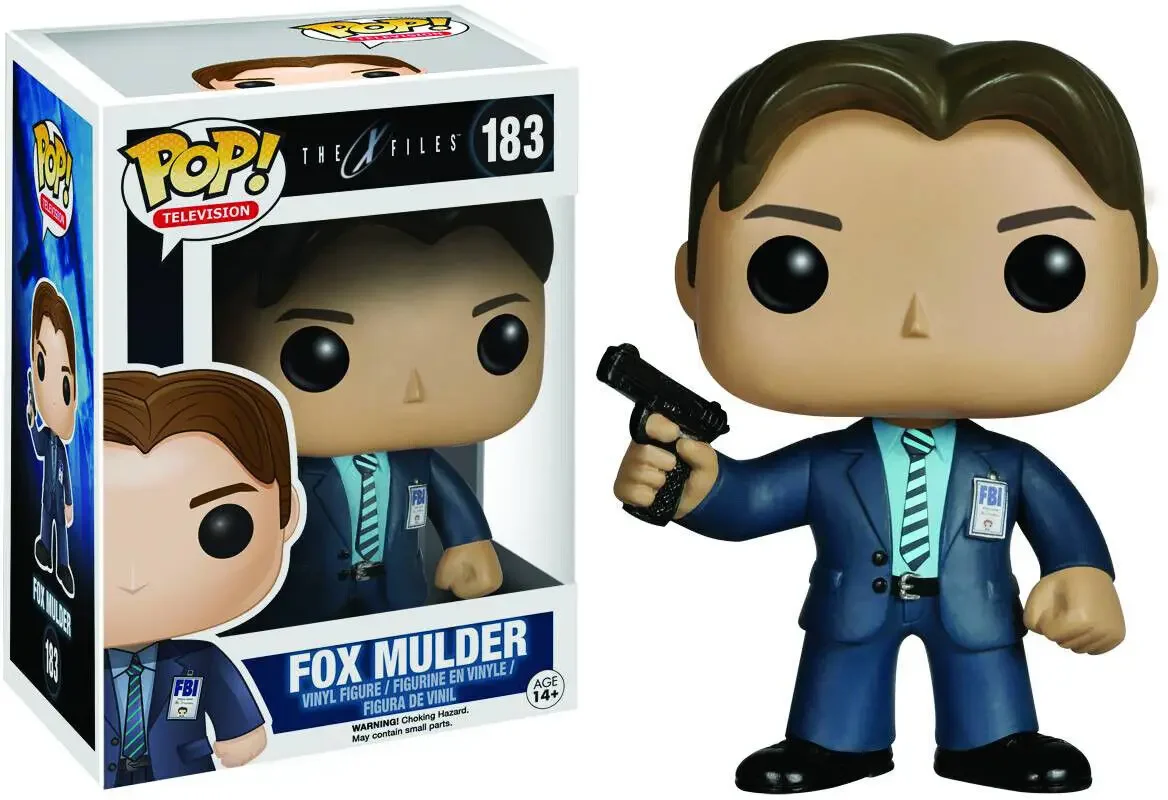 FUNKO POP Файл X Mulde Fox Mulder 183. # DANA SCULLY 184 Коллекция фигурок модель игрушки для детей