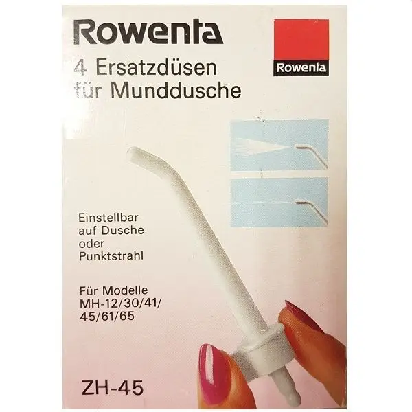 Rowenta ZH 45 Набор насадок для ирригатора MH 12/30/41/45/61/65|Детали приборов личной гигиены| |