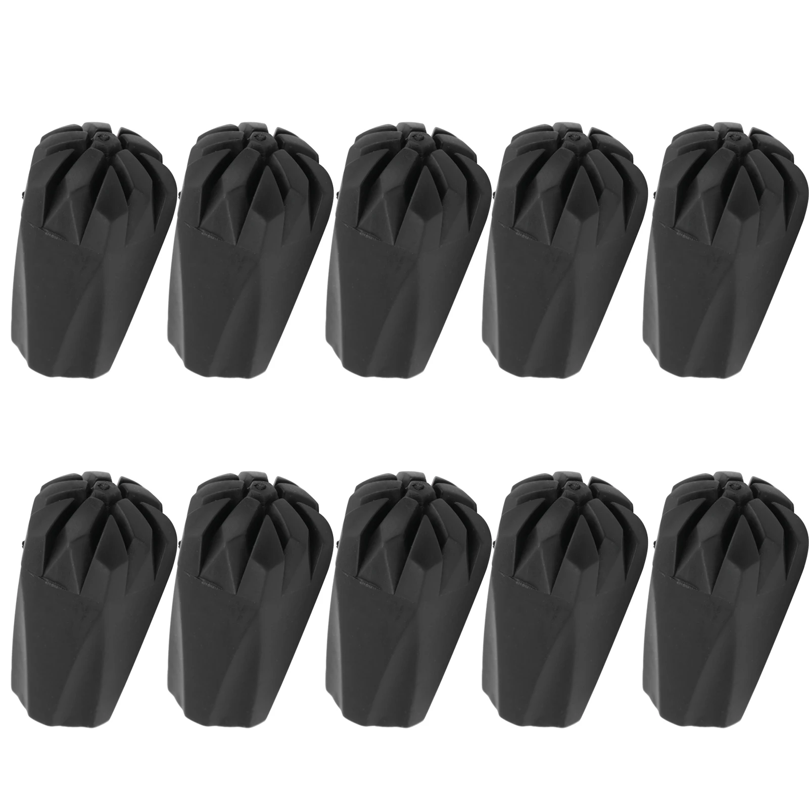 

10Pcs Climbing Poles Rubber Tip Foot Cover Walking Stick Tip Protectors Hiking Accessories