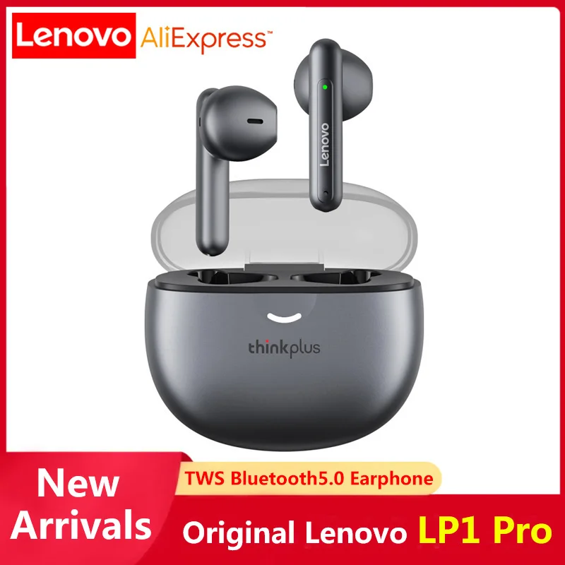 

TWS-наушники Lenovo LP1 Pro с поддержкой Bluetooth и быстрой зарядки