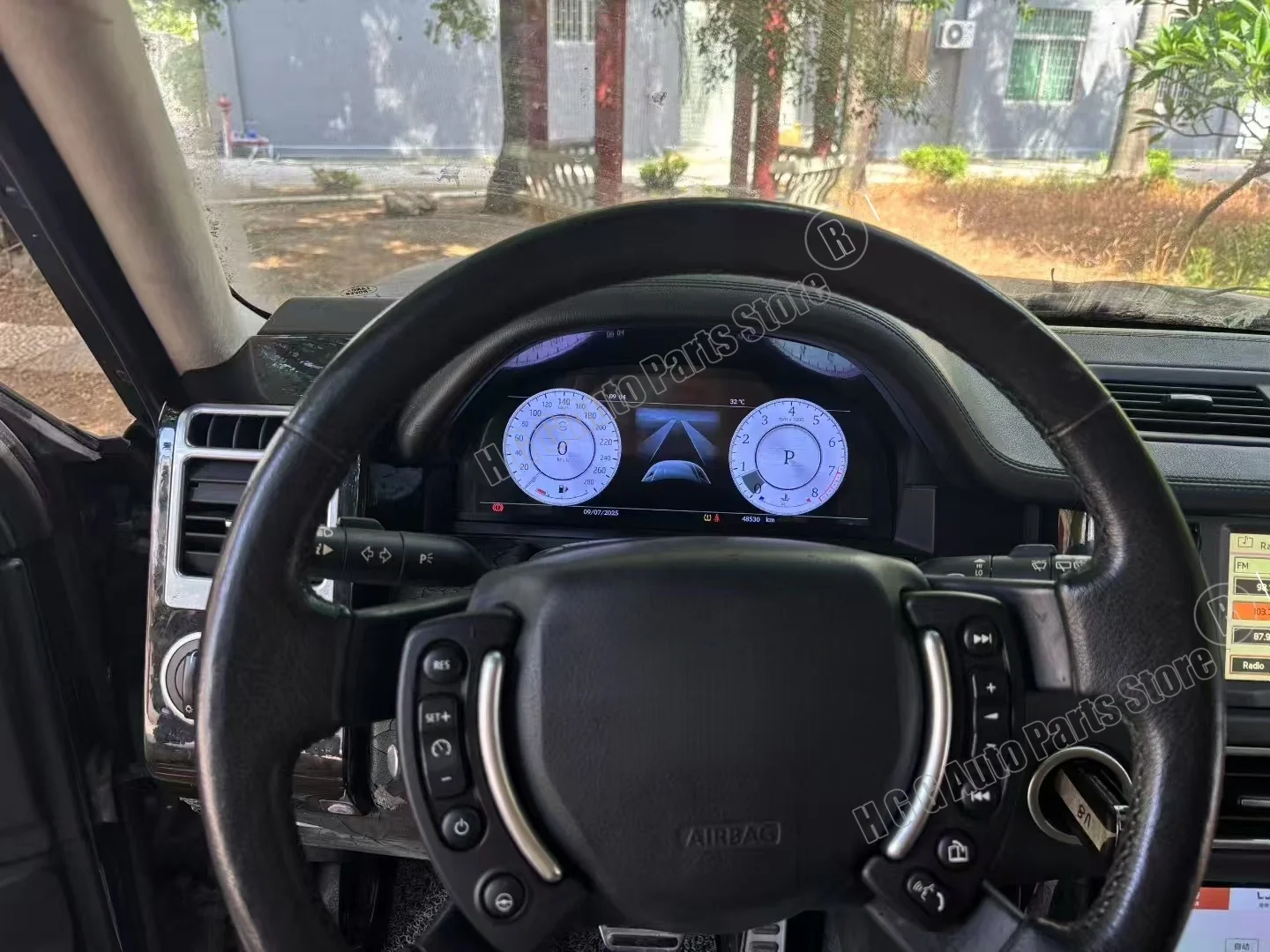 Фото Автомобильный цифровой кластерный одометр, ЖК-экран для Land Rover Range Rover Vogue L322 V8 2002-2012, виртуальный кабинет, автоинструмент №3