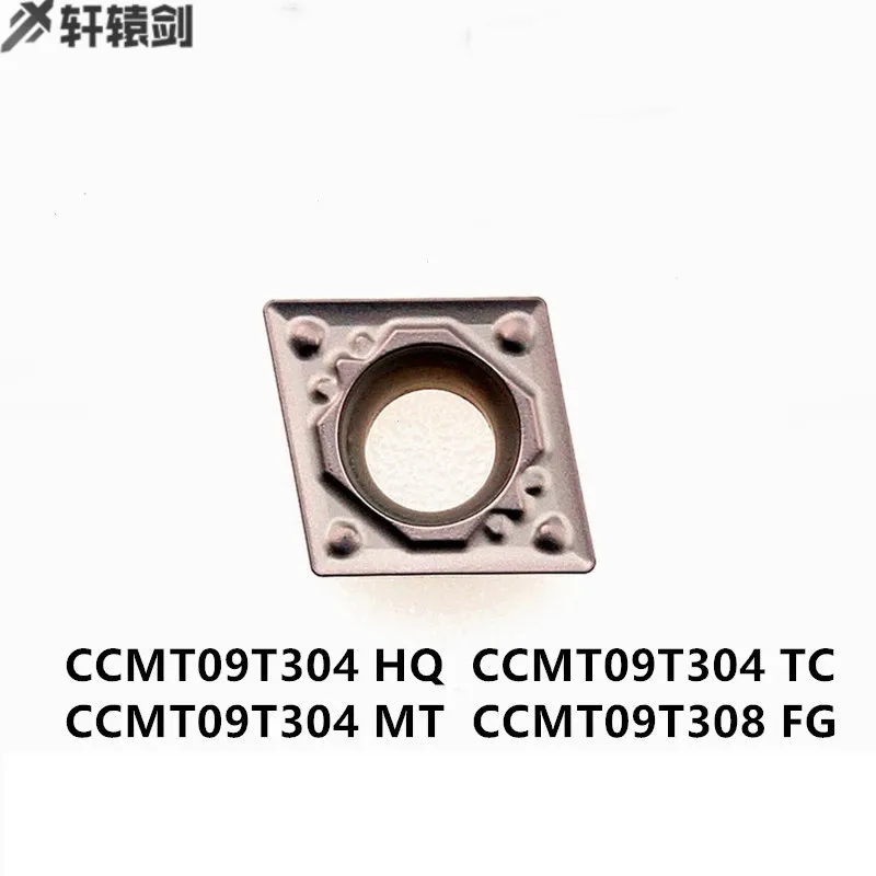 

10PCS CCMT09T304 HQ LF90 CCMT09T304 TC LF90 CCMT09T304 MT LF90 CCMT09T308 FG LF90 Lathe Cutting Tool Carbide Turning Inserts In