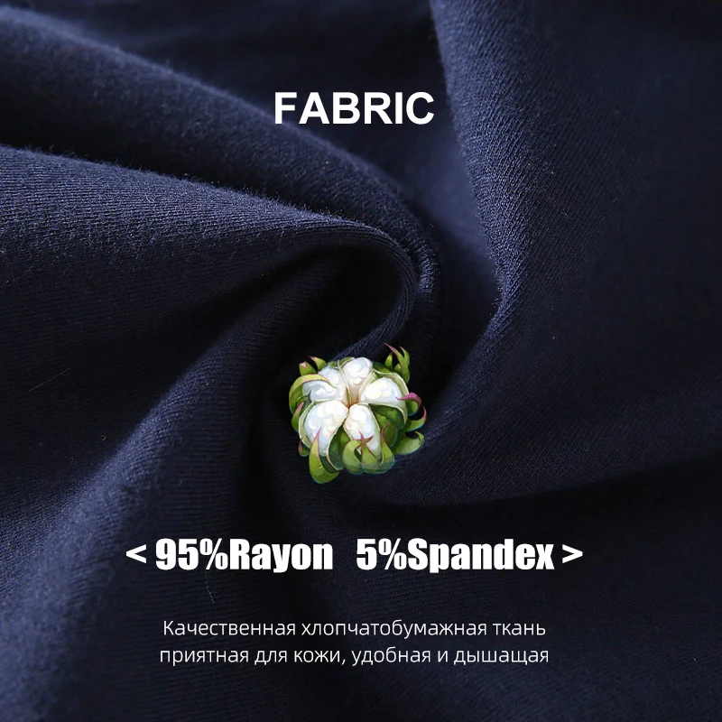 4pcs Boxer Male Panties Men's Underwear Boxers Man Cotton Sexy Set Solid Underpants Comfortable Brand BoxerShorts European Size