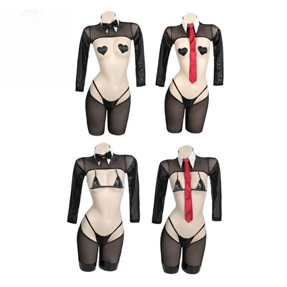 Оригинальный дизайн сетка для косплея обратный кролик косплей прозрачный