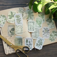 98pcs eucalyptus leave bookmark design creative craft paper background scrapbooking diy gift use