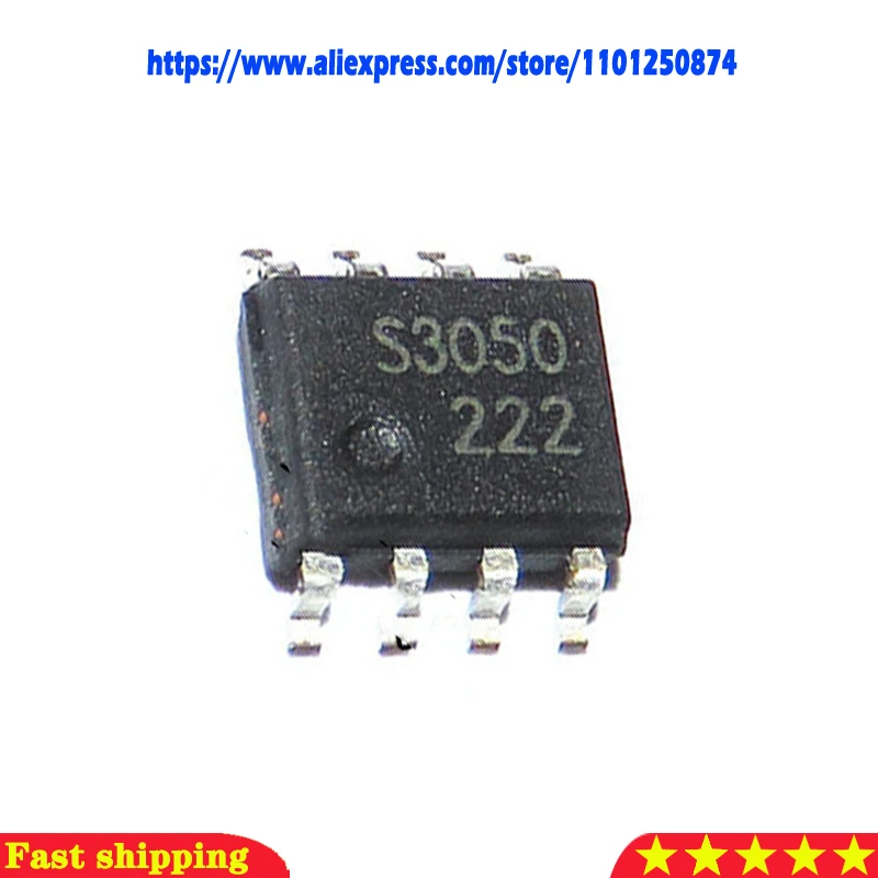 

5 шт. S3050 SOP SEM3050 лапками углублением SOP-8 S3050B SOP8