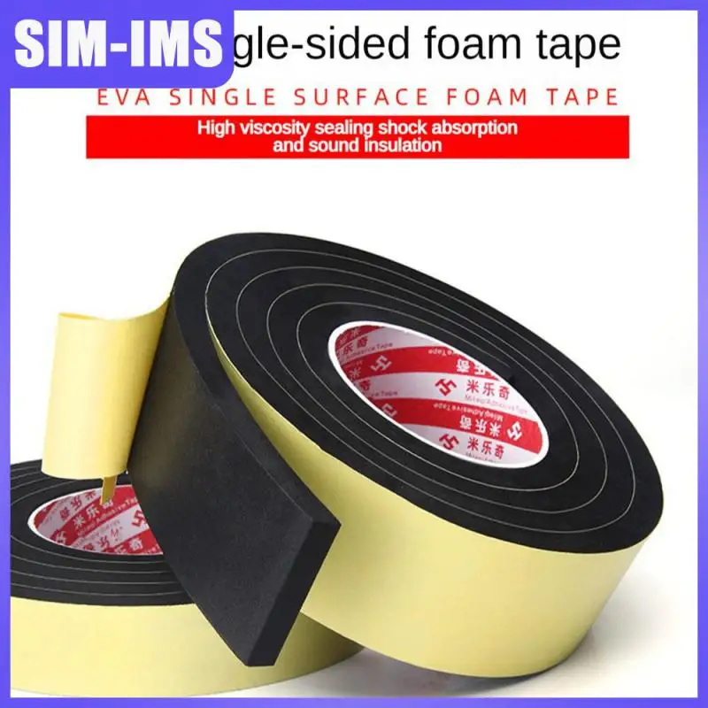

Eva Heat Insulation Foam Glue Oily Rubber Single-sided Anti-collision Sealing Sound Sponge Glue Adhesives 1pcs High-stick Tape