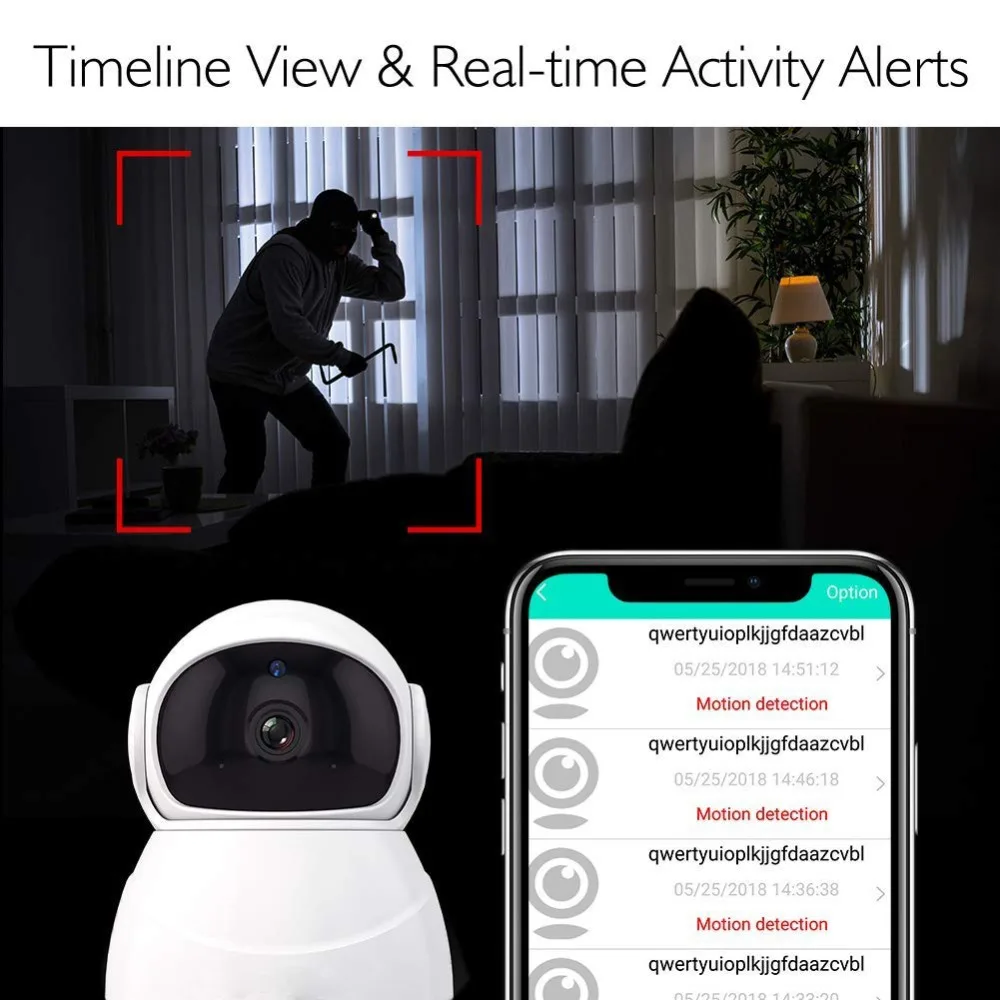 Распродажа 1080P камера безопасности беспроводная WIFI ip-камера ночное видение