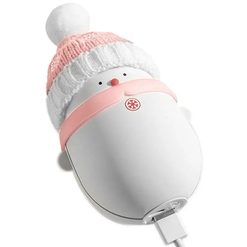 

Hand Warmers Rechargeable Reusable Snowman Handwarmers 6000mAh Power Bank 2 In 1 Winter Warmth Gift For Men Women Boys Girls