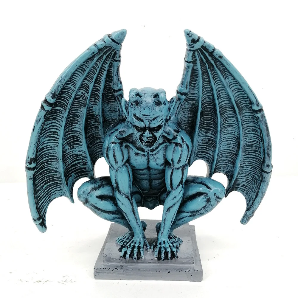

Angel Demon Ornaments Resin Crafts Sculpture Angel Memorial And Redemption Statue Interior Decoration Ornaments