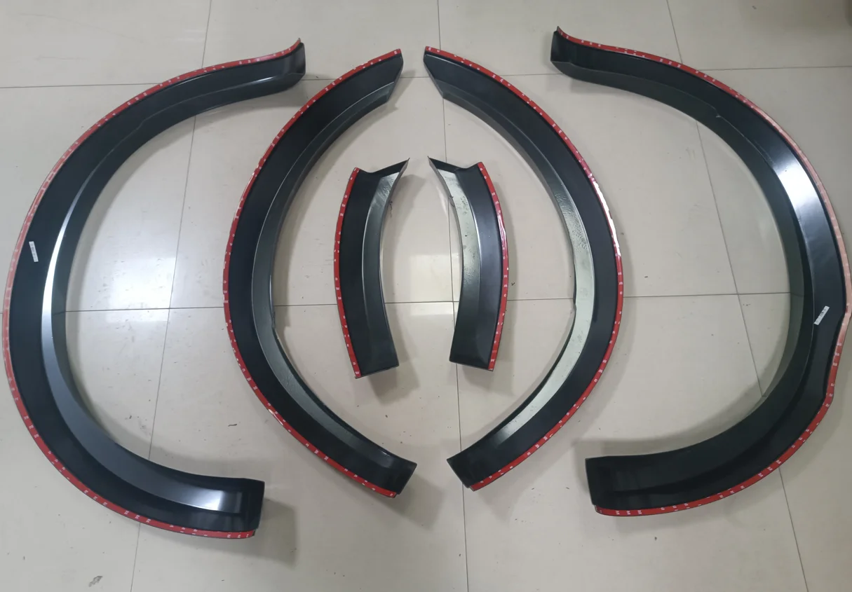 Матовые черные автомобильные детали внешние аксессуары тонкая модель колесного