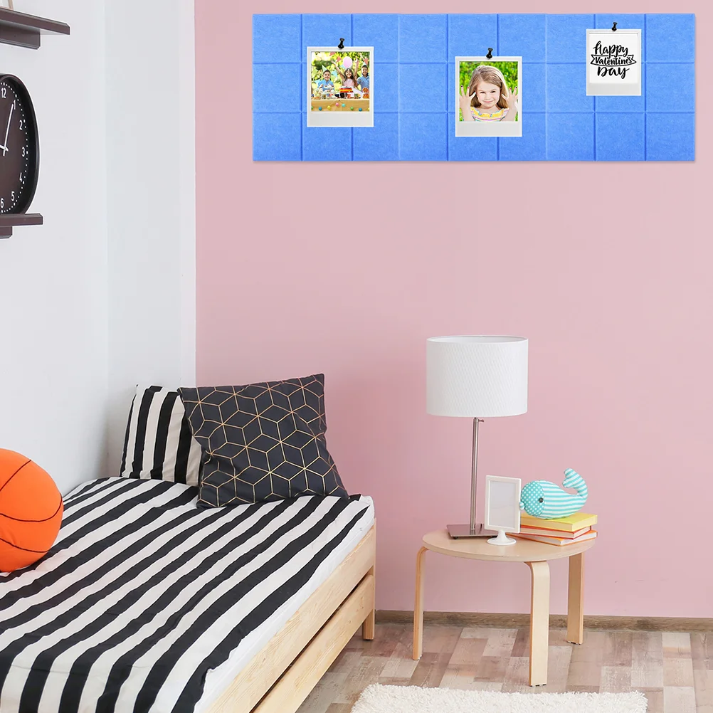 

6 pcs Sound Absorbing Panels 9 Blocks Soundproof Panels Acoustic Soundproof Wall Panels