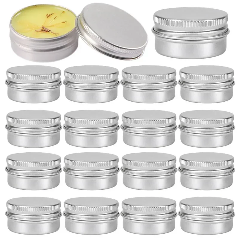 Пустые алюминиевые банки для косметики, 20 шт., 5/10/15/20/30/40/50/60 ...