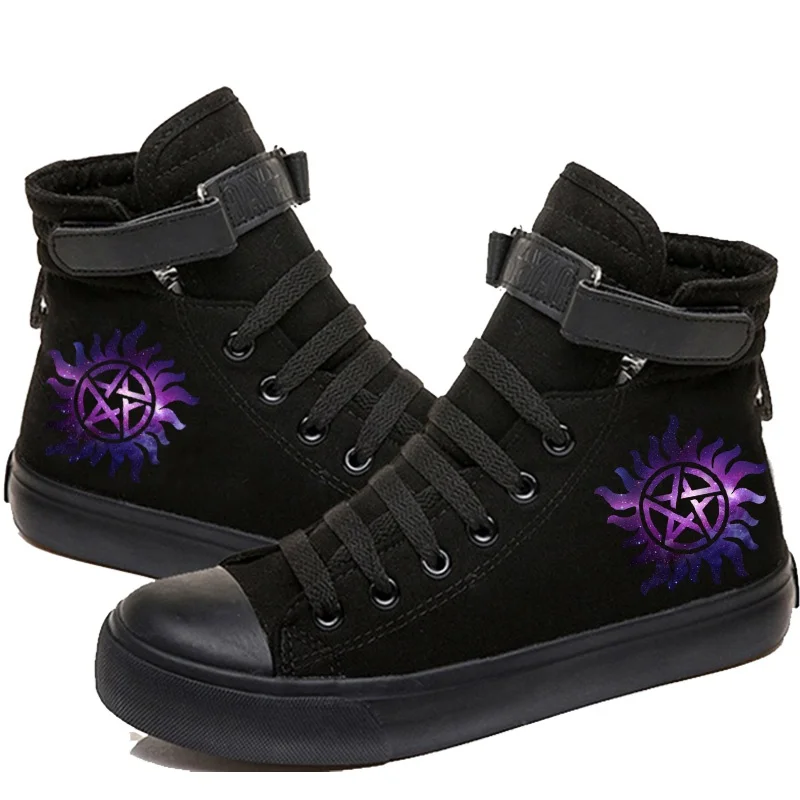 

USA Tv Supernaturals Lace-up Sneakers Casual Canvas Shoes