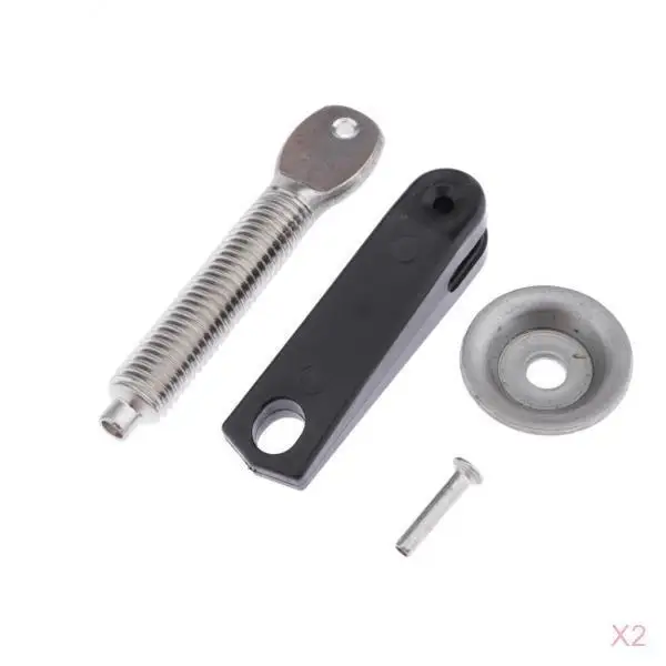 Фото Комплект из 2 винтов для зажимной рукоятки для подвесного мотора Yamaha 6G1-43116 6E0-43118-00 №4