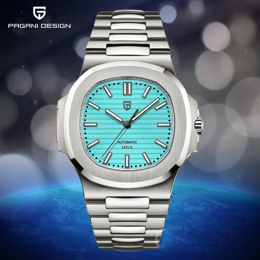 

PAGANI DESIGN Luxury Mechanical Diving watch for men Sport Elegance Sapphire mirror 40MM Watches Stainless Steel Automatic Clock
