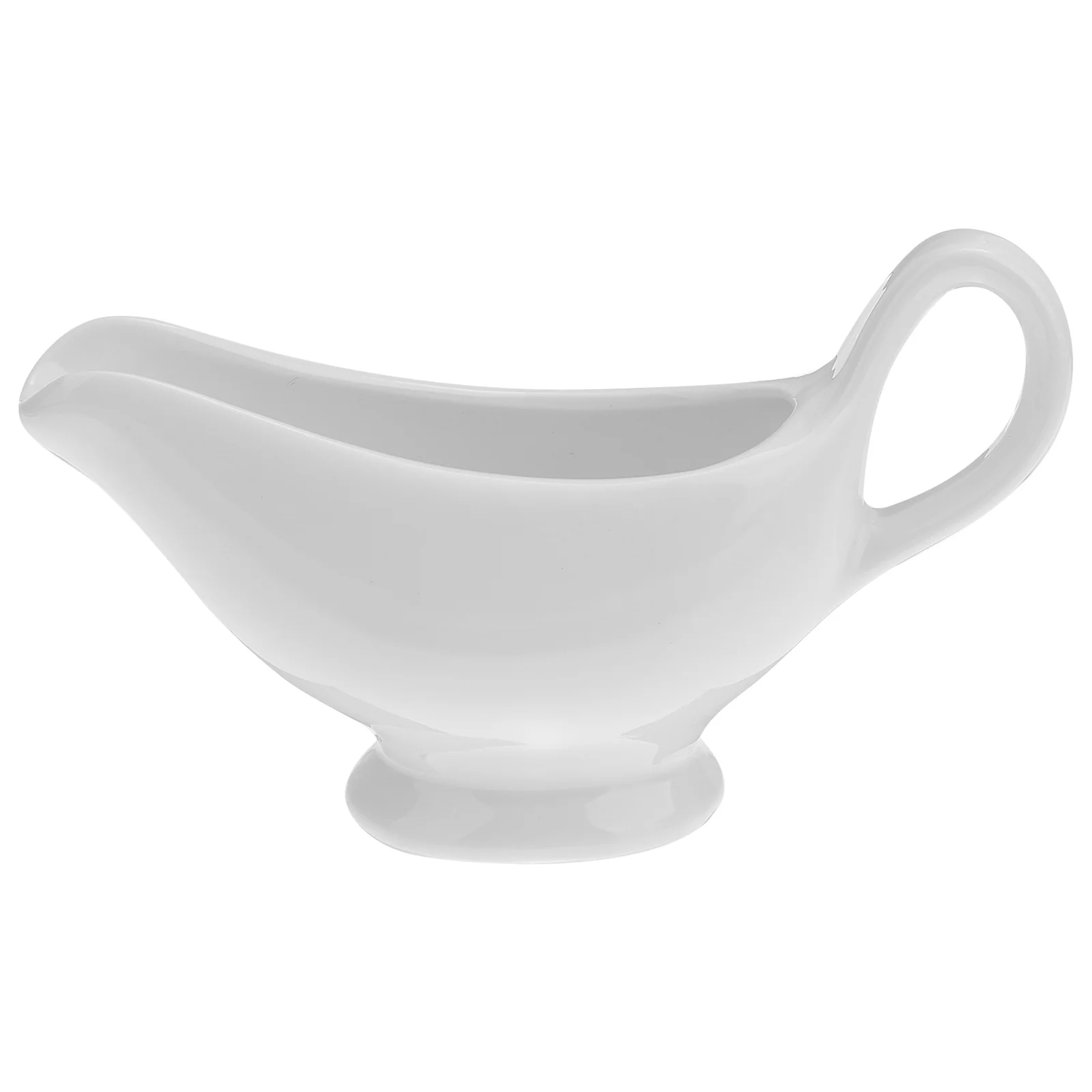 

1 Pc Sauce Dispensers Salad Dressing Server Pourer Porcelain Saucier Ketchup Side Dish Gravy Serving Dish Ceramic Condiment Cups