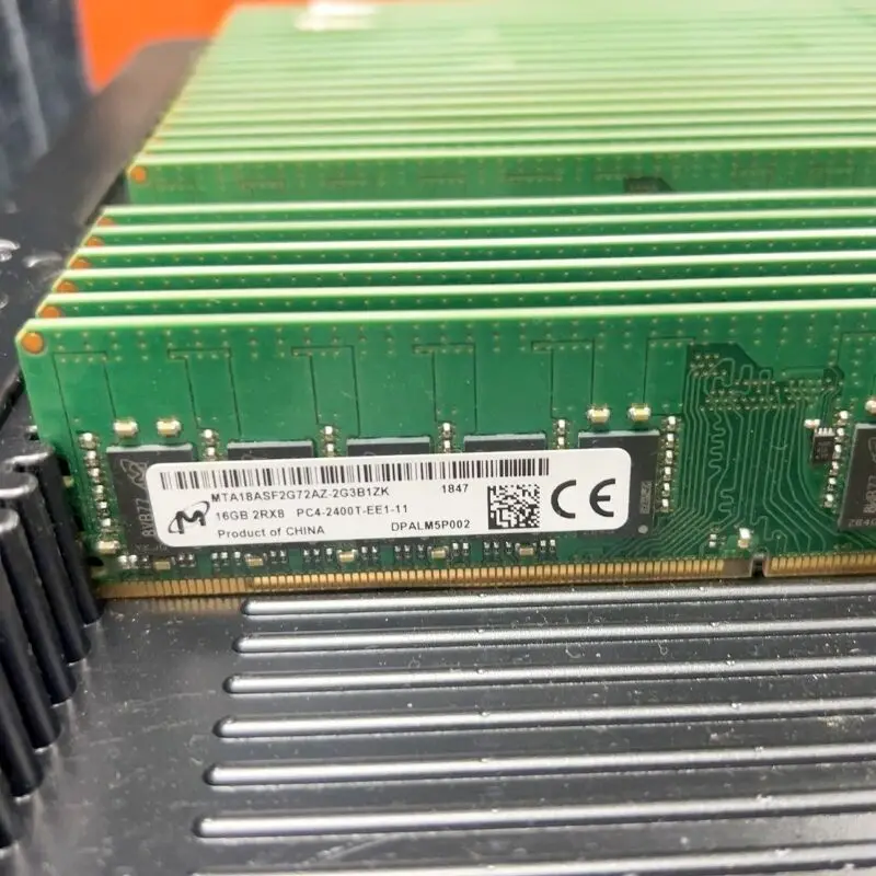 Micron DDR4 ECC RAMs 16 Гб 2400 МГц Серверная память 16 Гб 2Rx8