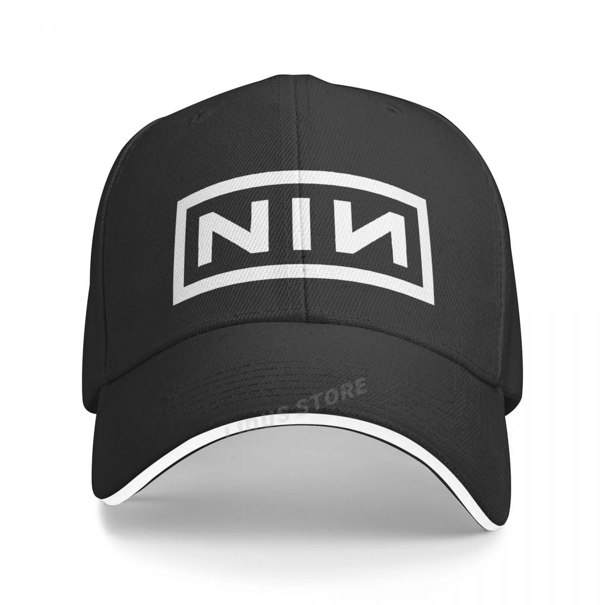 Nine Inch Nails Rock Band Baseball Cap Men Women Casual Sports Dad Hat Fashion American Industrial Rock Band NIN Hip Hop Caps