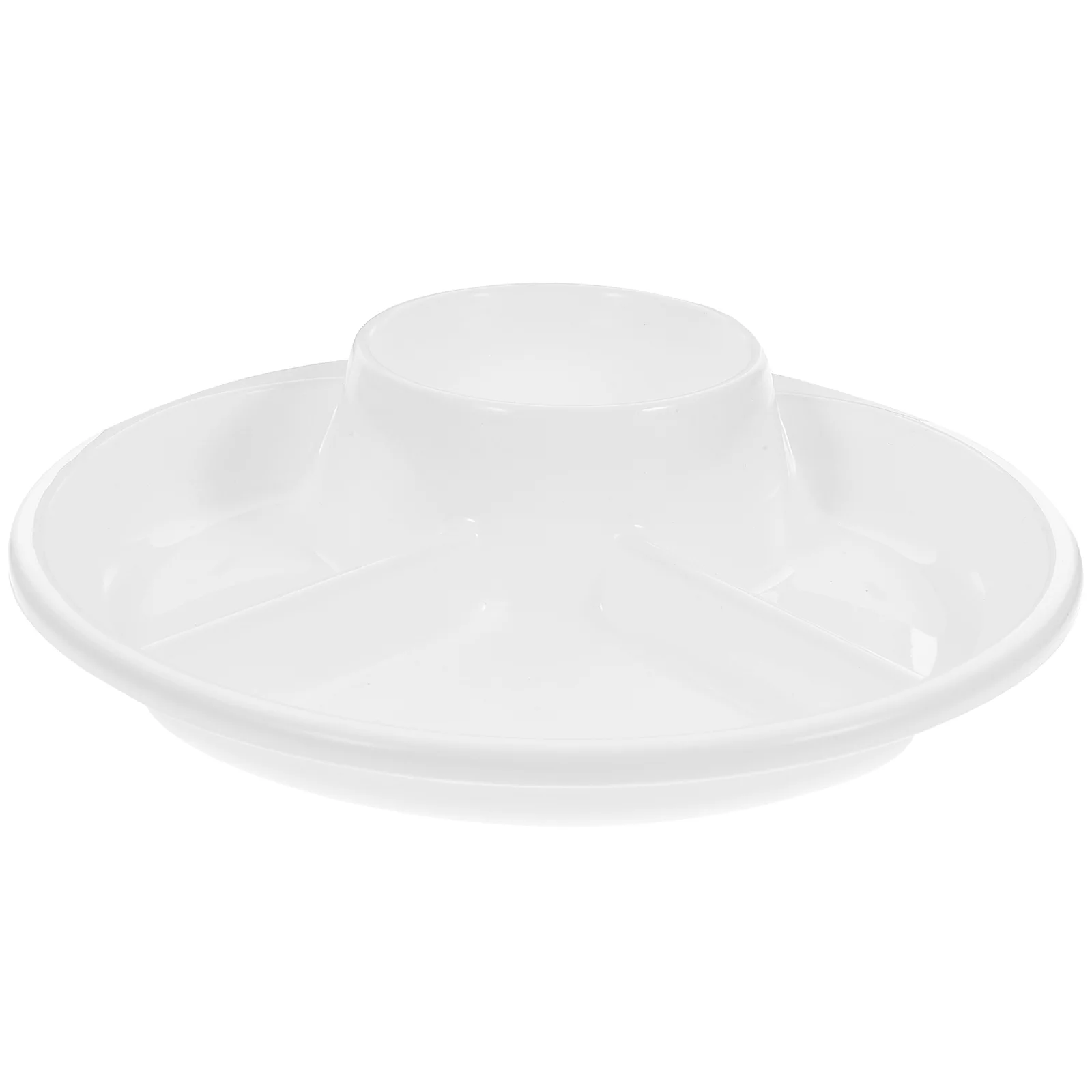 

Divided Plate Plates Serving Tray Dish Dinner Compartment Trays Breakfast Salad Dessert Portion Fruit Appetizer Platter Dishes