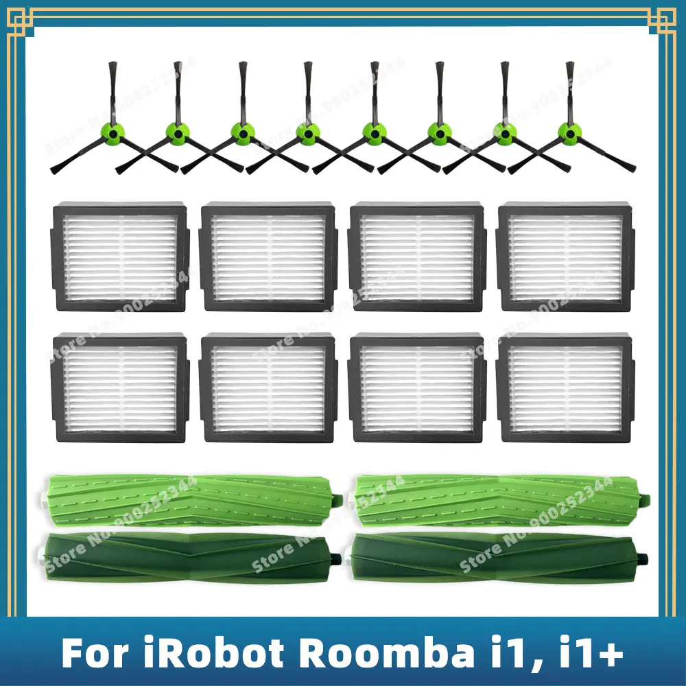 Compatibile Per Irobot Roomba I1 ( I1152 ) I1 + Accessori Per Parti Di Ricambio Per Aspirapolvere Robot Spazzola Laterale Principale Filtro Hepa Sacch