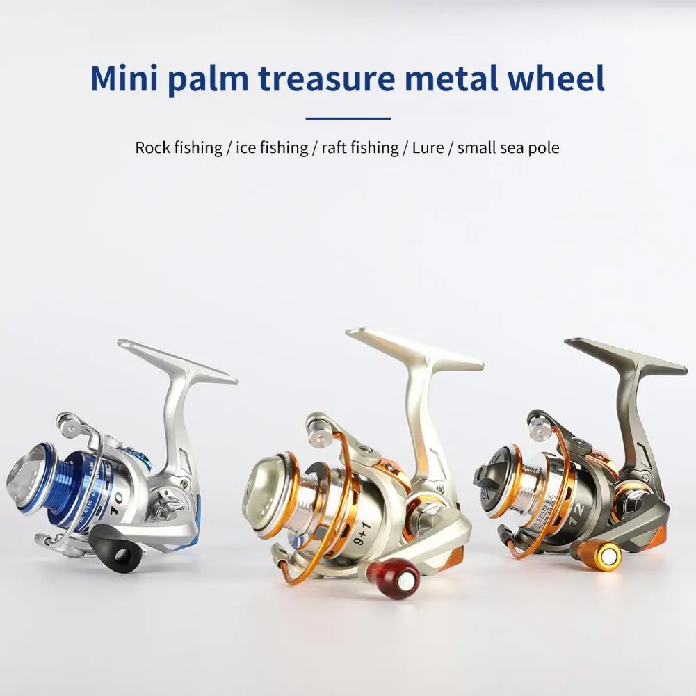 

Convenient Spinning Reel High Hardness Reusable Universal Shockproof Fishing Reel Fishing Wheel Fishing Reel