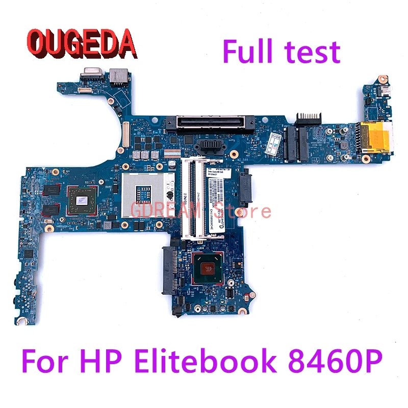 Материнская плата OUGEDA 642754-001 642754-501 6050A2398501-MB-A02 для ноутбука HP Elitebook 8460P материнская