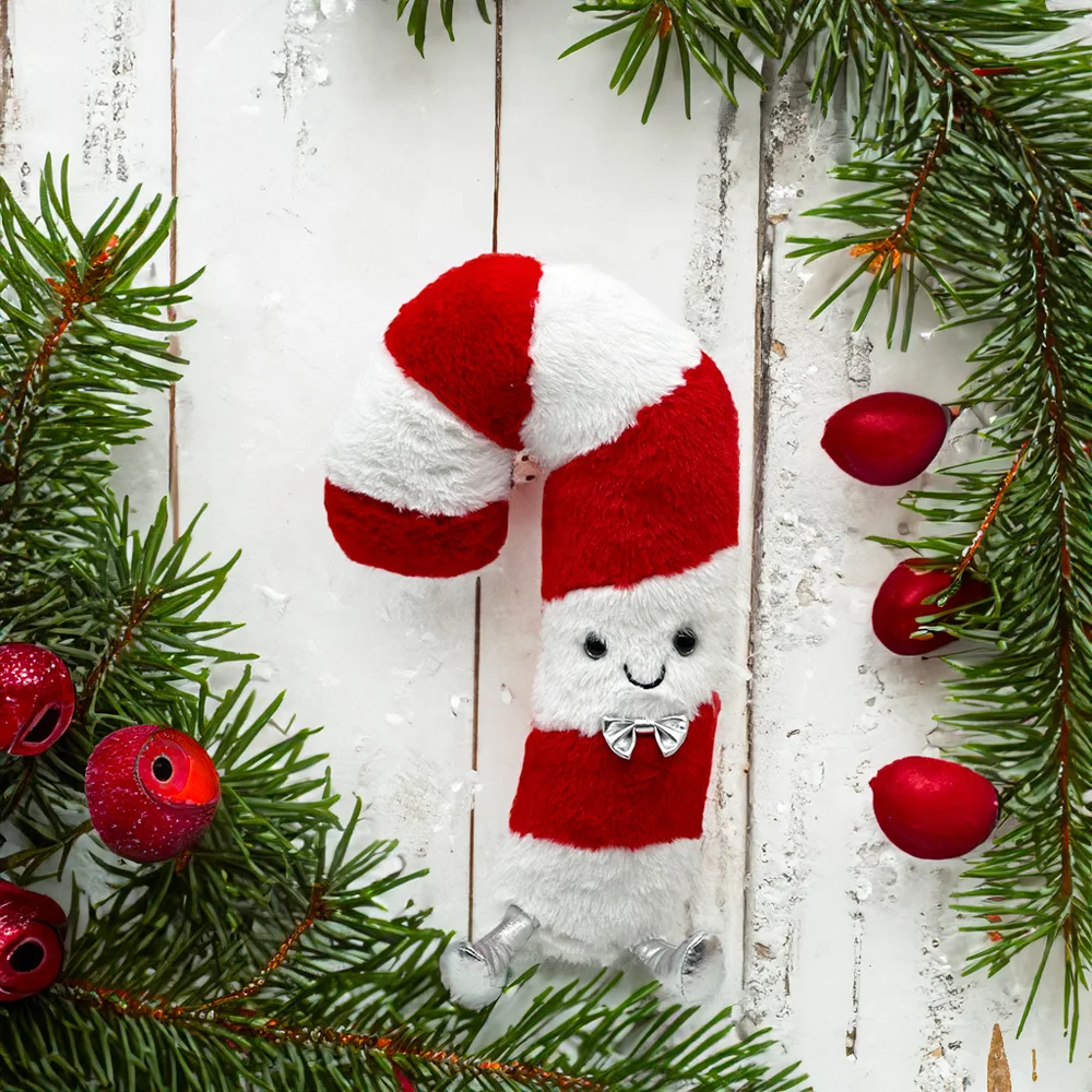 Рождественская плюшевая игрушка 35 см с креативным дизайном милая забавная