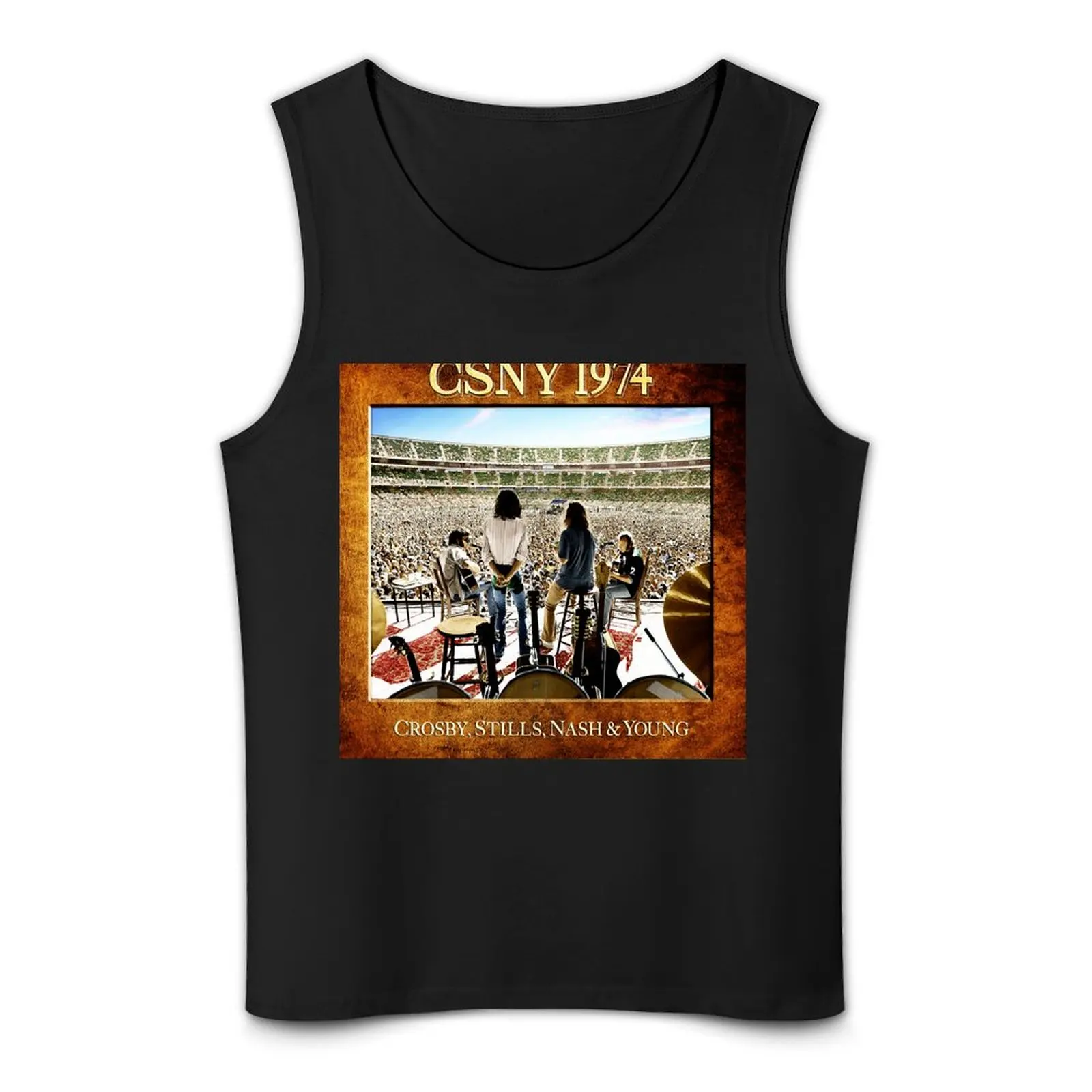 Crosby-funny-stills-nash- Tank Top спортивная одежда мужские рубашки без рукавов
