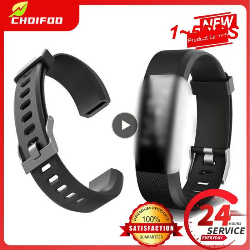 

1~5PCS Innovation Id115 Plus Bracelet Fashion Durable Silicone Strap Digital Wristband Id115plus Hr High Quality