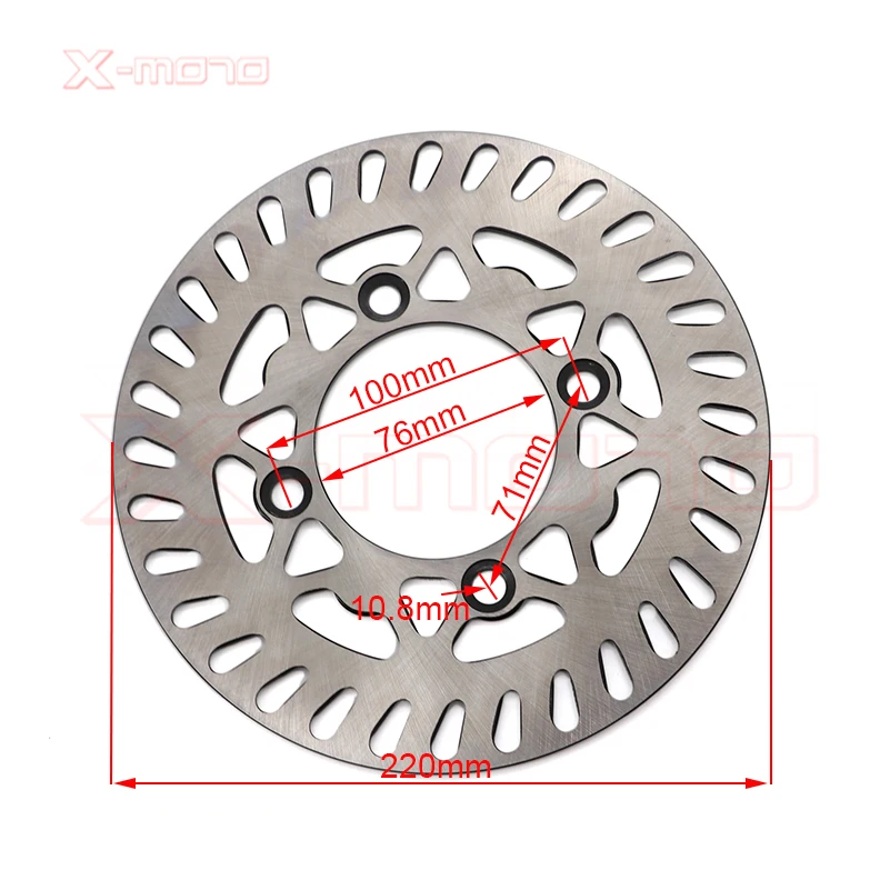 

Ротор тормозного диска 180/190/200/210/220 мм для 50/110/125/140/160cc колеса BES Pit Dirt Bike Quad Мотоцикл Мотокросс