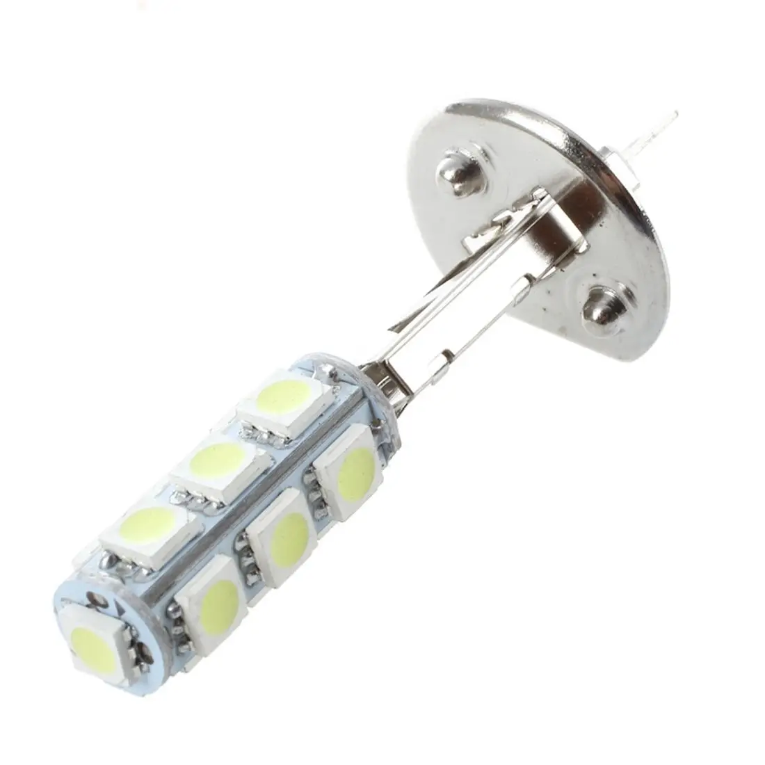 

2 pcs Auto light headlight lamp H1 white 13 SMD 5050 LED chips