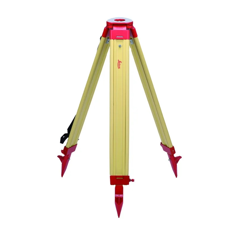 

Hot Sale GST20 Heavy Duty Wooden Survey Tripod with Flat Head for Surveying Equipment Laser Auto Level GPS GNSS Total Station