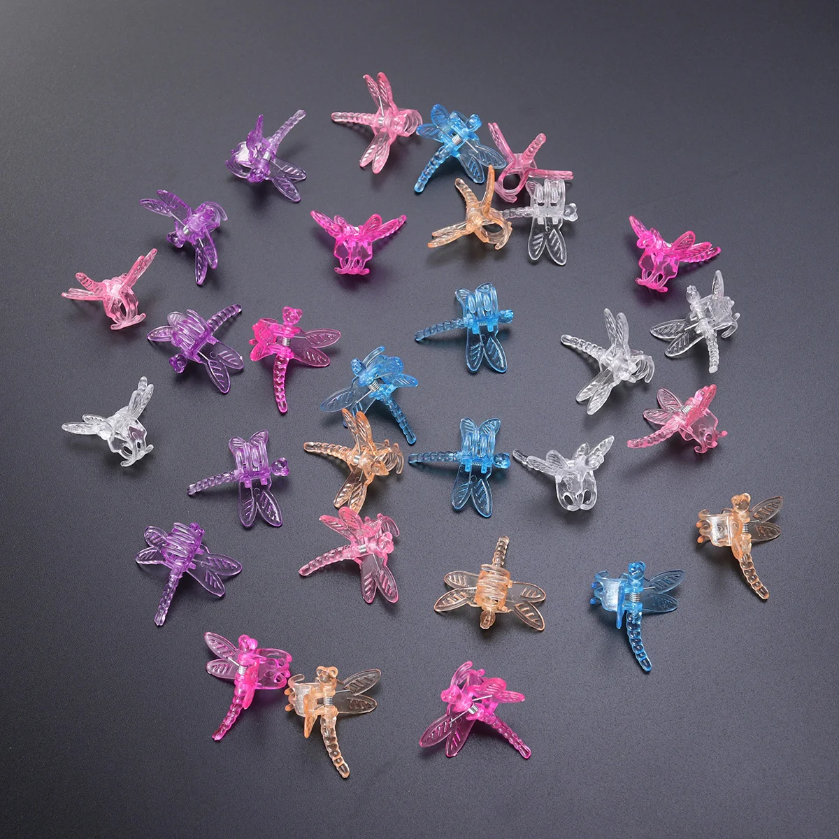60Pcs Orchid Clips Dragonfly Clips Orchid Support Clips Vine Clips Clips Grafting Clip for Support Flower Orchid Vine
