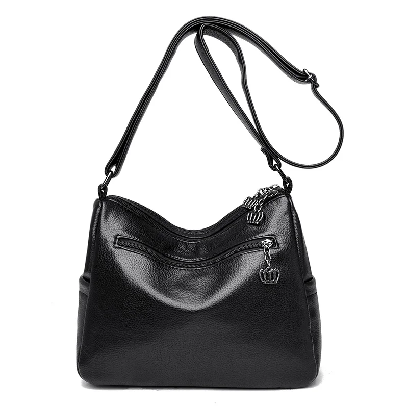 Bags For Women 2022 High-Capacity New Soft Handbags Cross Body Side Bags For Designer Shoulder Women Multilayer