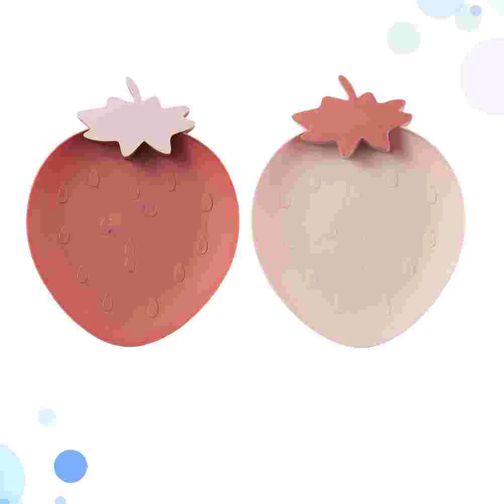 

2pcs Snack Plate Appetizer Serving Plate Party Candy Holder Fruit Serving Tray Candy Serving Tray