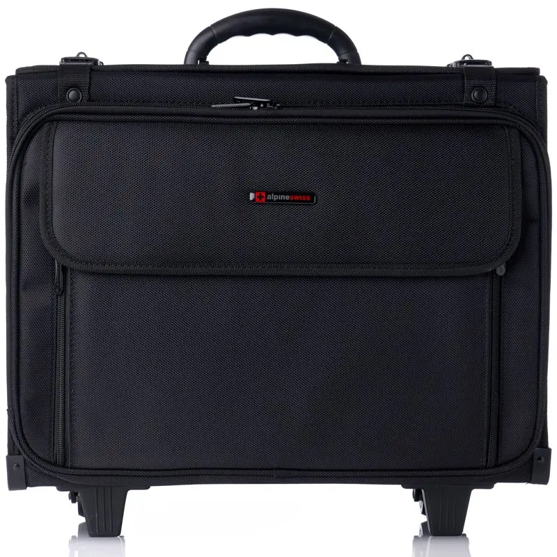 

Functional, Durable Hard Wheel Case Laptop Bag with Impact Resistance, Perfect Organization for Business Professionals, Lawyer A