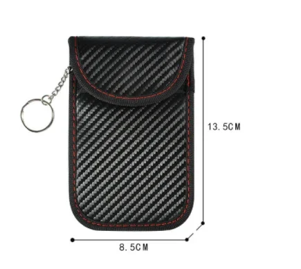 

Двухслойный Противоугонный Чехол для автомобильного экранирующего ключа из углеродного волокна с технологией RFID и защитой от кражи, Противоугонный чехол для магнитных карт, новый продукт