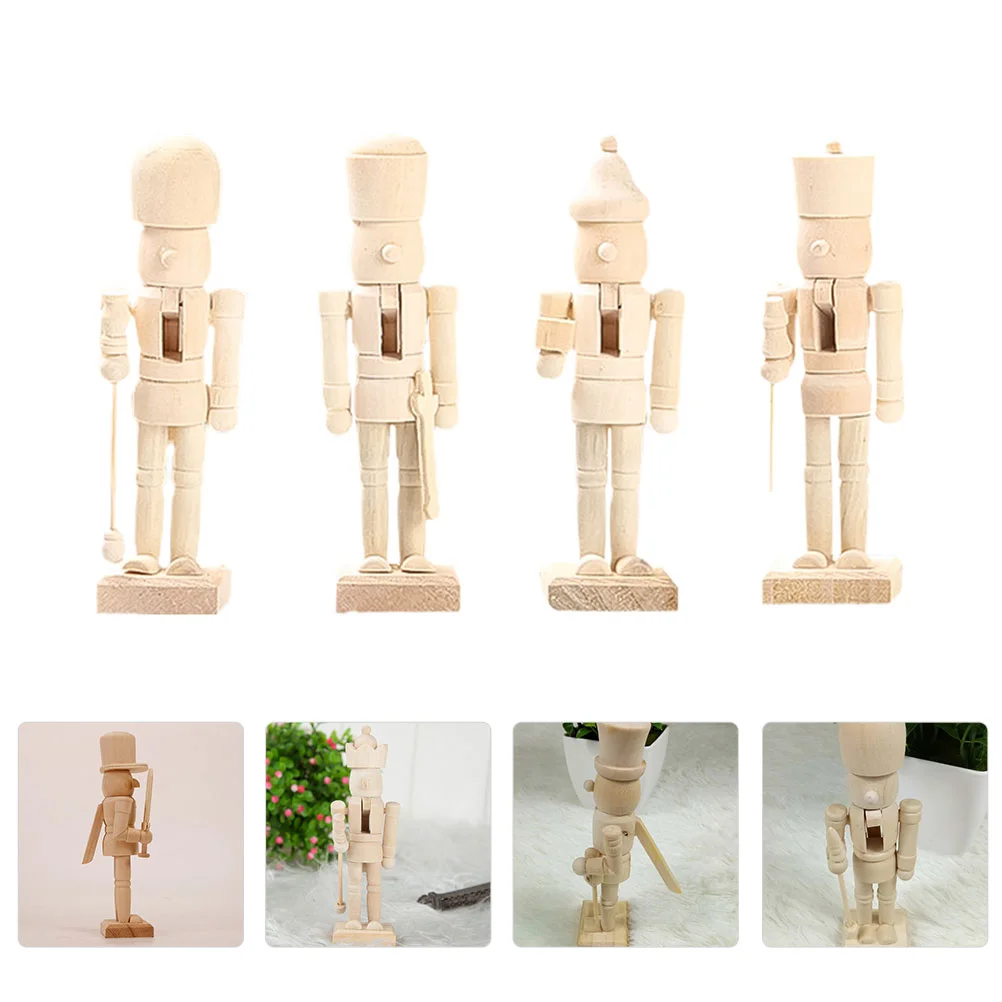 

Nutcracker Puppets Desktop Display Xmas Additions Wooden Nutcrackers Festival