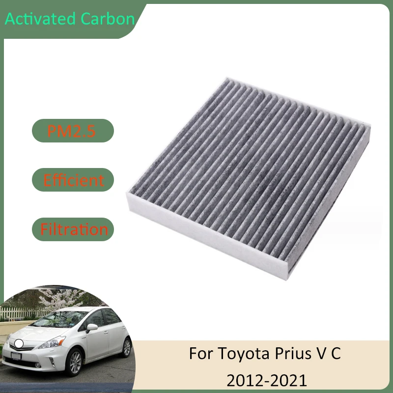 Фильтр кондиционера для Toyota Prius V C α + Daihatsu Mebius Grand XW40 Aqua NHP10 2012 ~ 2021 2014 2016 2018 2019